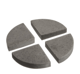 Подставки-ножки под кашпо TREEZ Белый песок (набор из 4-х шт.)