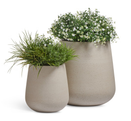 Сет № 61 - Цветочная композиция в кашпо Treez Ergo Fine Rock