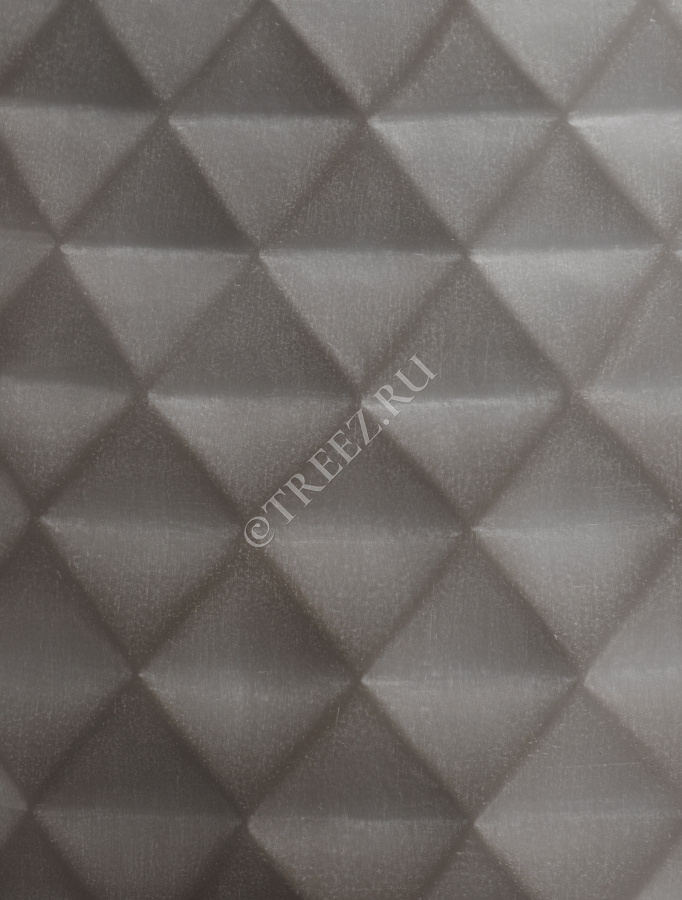 Кашпо TREEZ ERGO - Diamond - Низкая чаша - Мокко фото