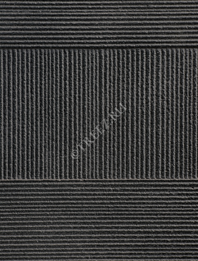 Кашпо TREEZ ERGO - Graphics - Куб - Чёрный Графит фото