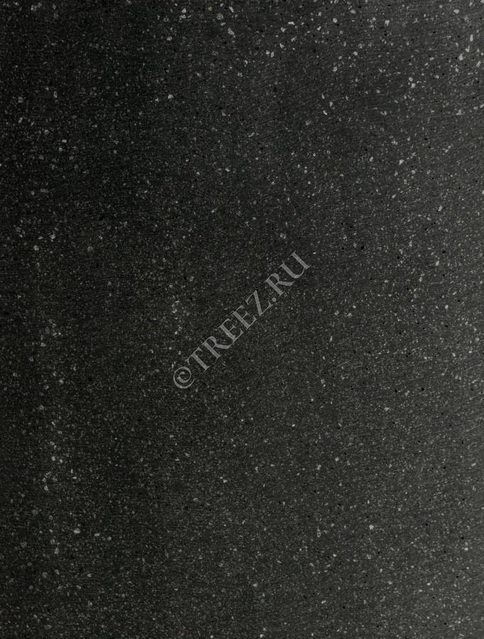 Кашпо TREEZ Effectory - Quartz - Высокий конус - Чёрный кварц фото