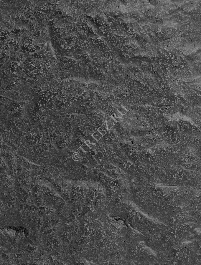 Кашпо TREEZ Effectory - Organic - Высокая чаша - Тёмно-серый камень фото