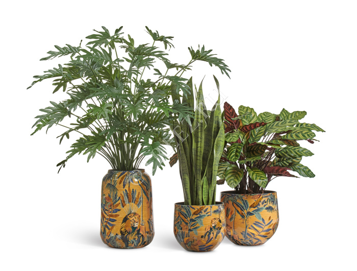 Кашпо TREEZ Effectory - Savage Garden - Чаша - King фото