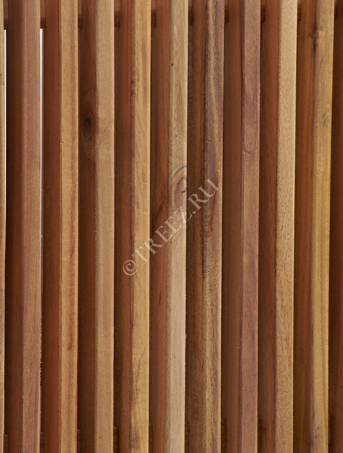 Кашпо TREEZ Effectory - Timberline - Высокий дивайдер со стенкой - Тёмное дерево фото