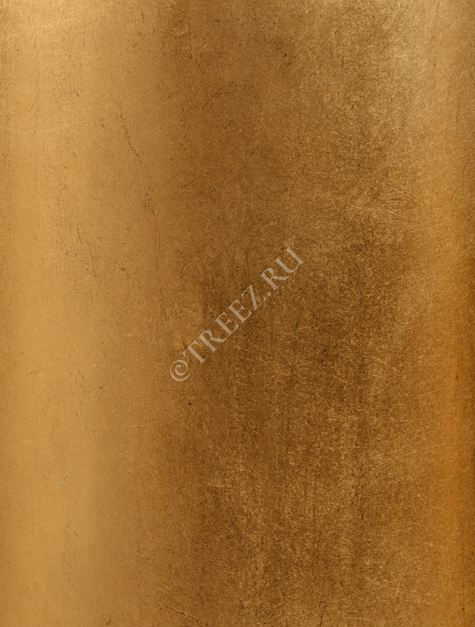 Кашпо TREEZ Effectory - Metal - Высокий округлый конус - Сусальное золото фото