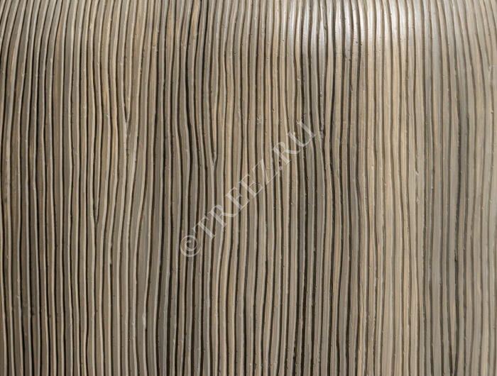 Кашпо TREEZ Effectory - Wow - Конус-Чаша - Капучино фото