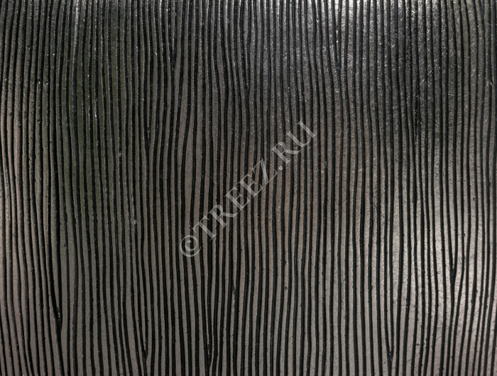 Кашпо TREEZ Effectory - Wow - Конус-Чаша - Стальное серебро фото