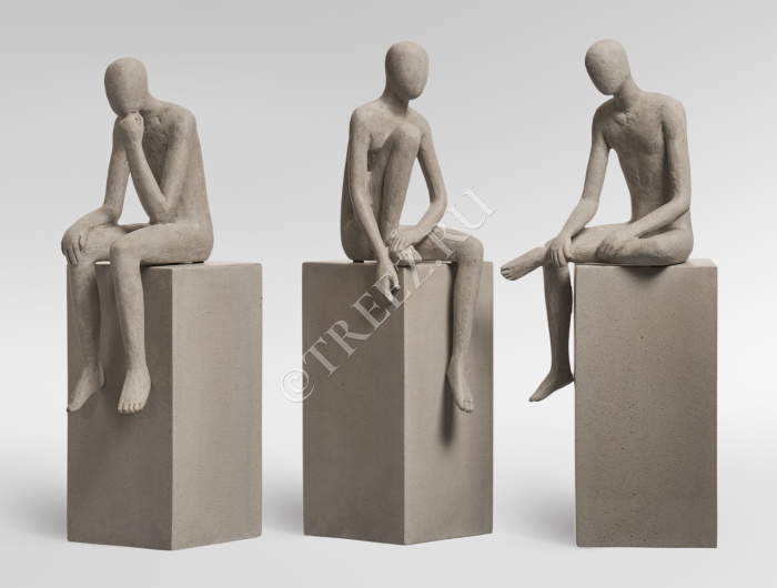 Скульптура TREEZ Effectory - Philosopher's Stone - Спокойствие - Белый песок фото