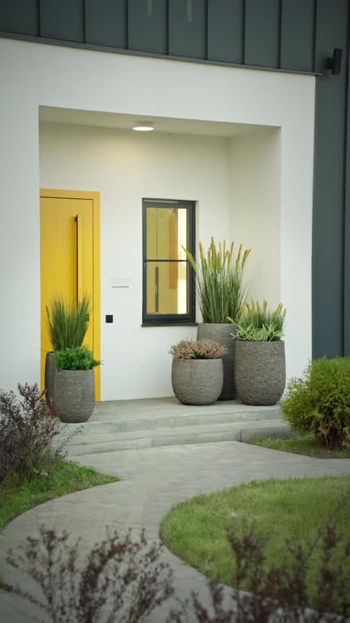 Кашпо TREEZ Effectory - Terra - Чаша middle - Серый беж фото